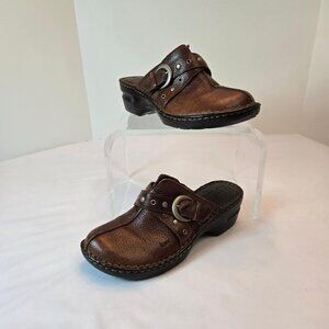 B.O.C. Mules - Women’s Karley Clog /Slip-On Mules Sz: 8 Chocolate